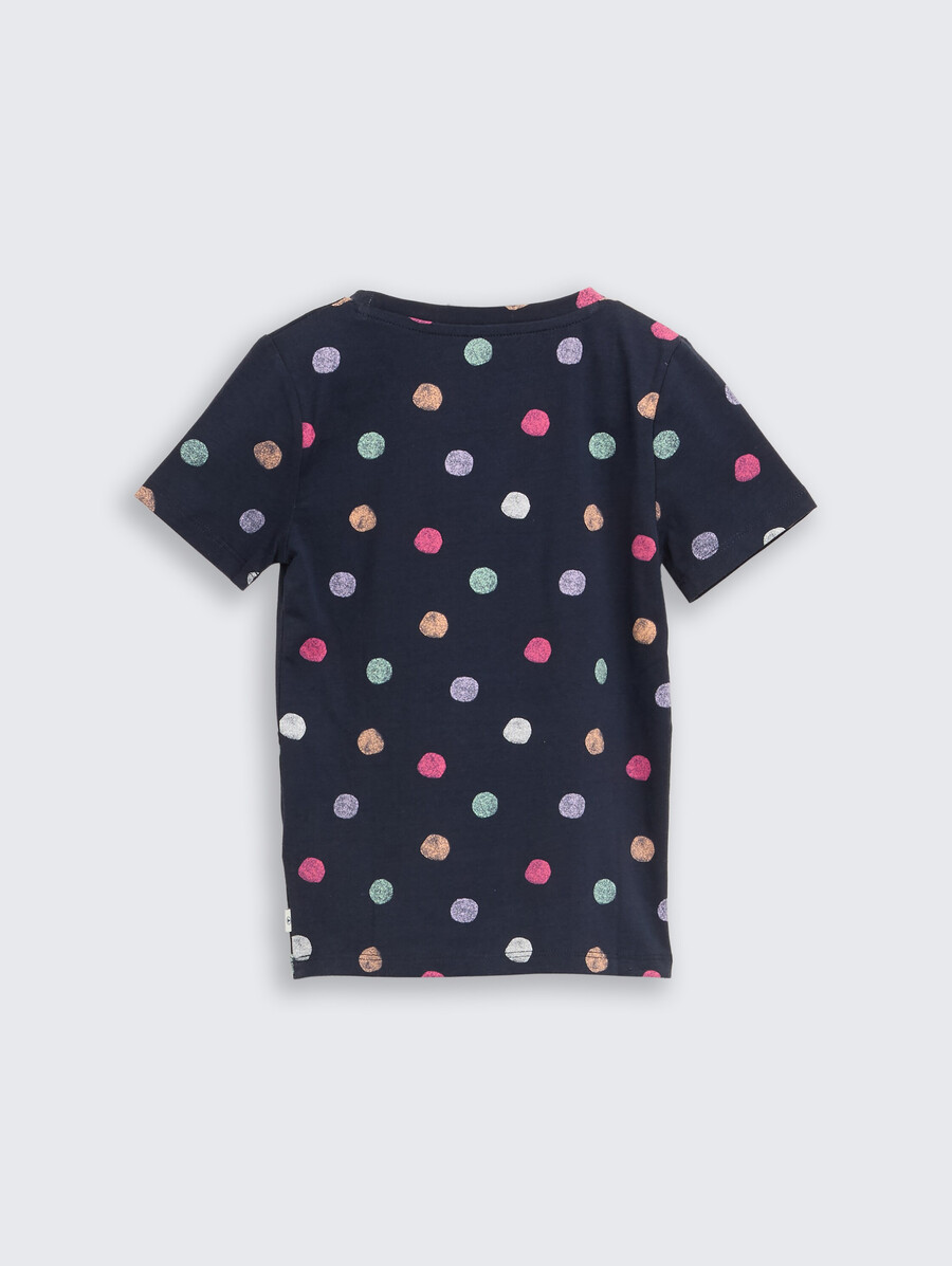 t-shirt con stampa all-over