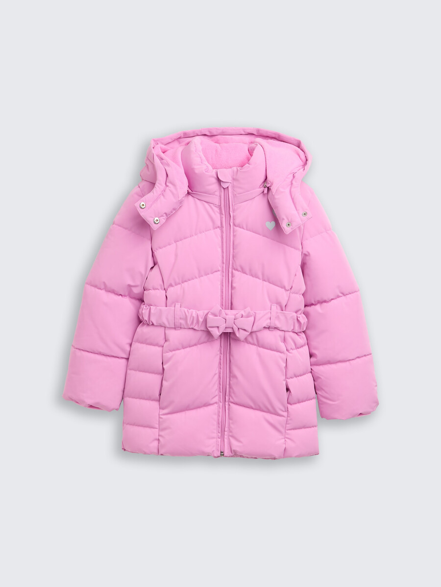 piumino con cintura