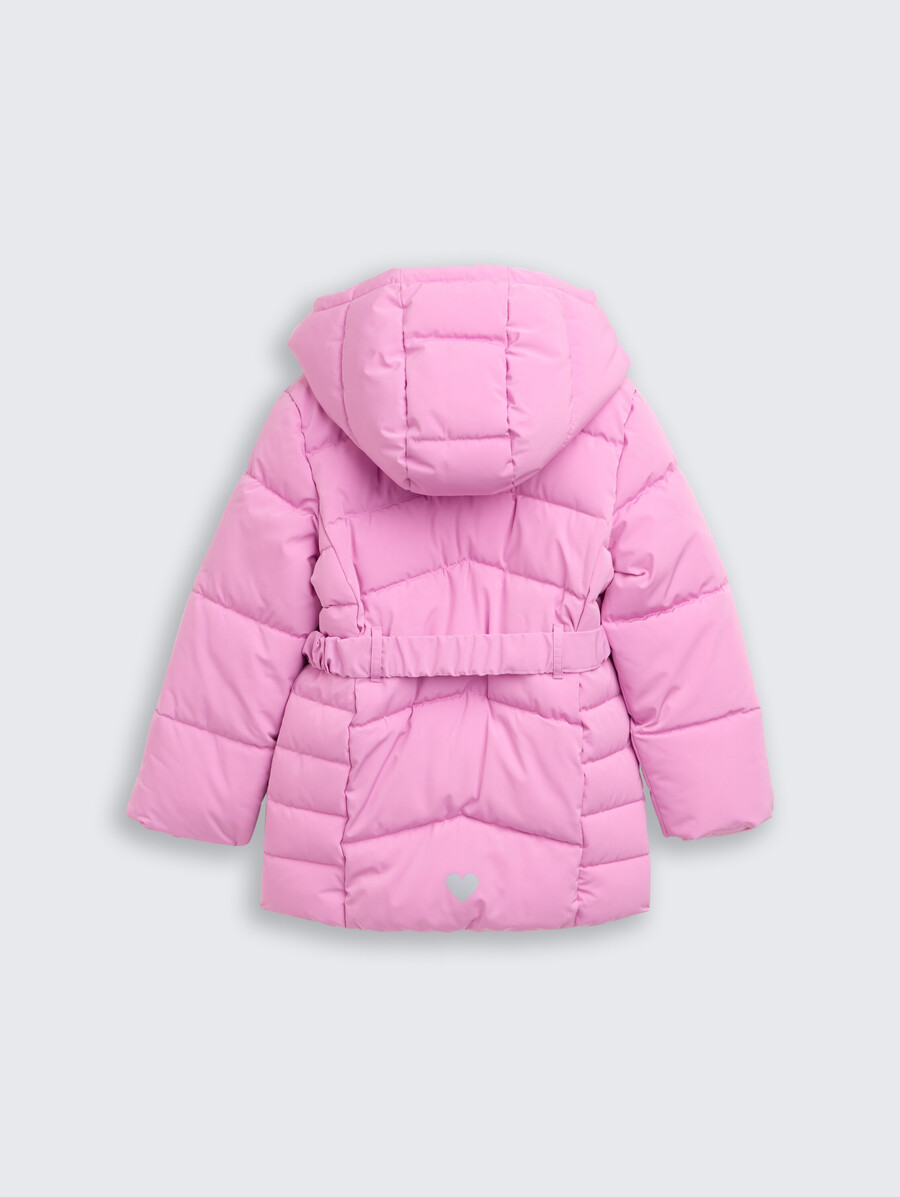 piumino con cintura