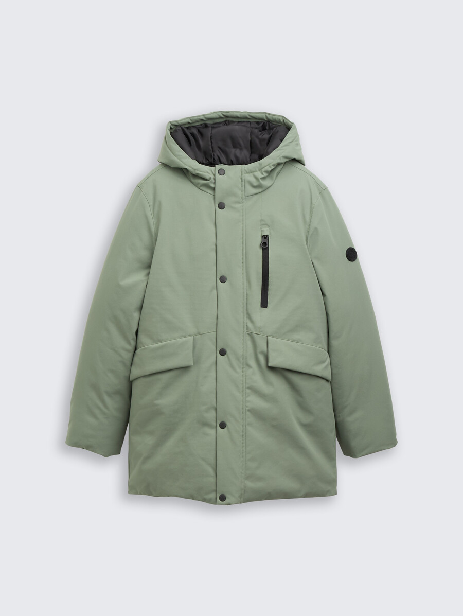 parka artico con cappuccio