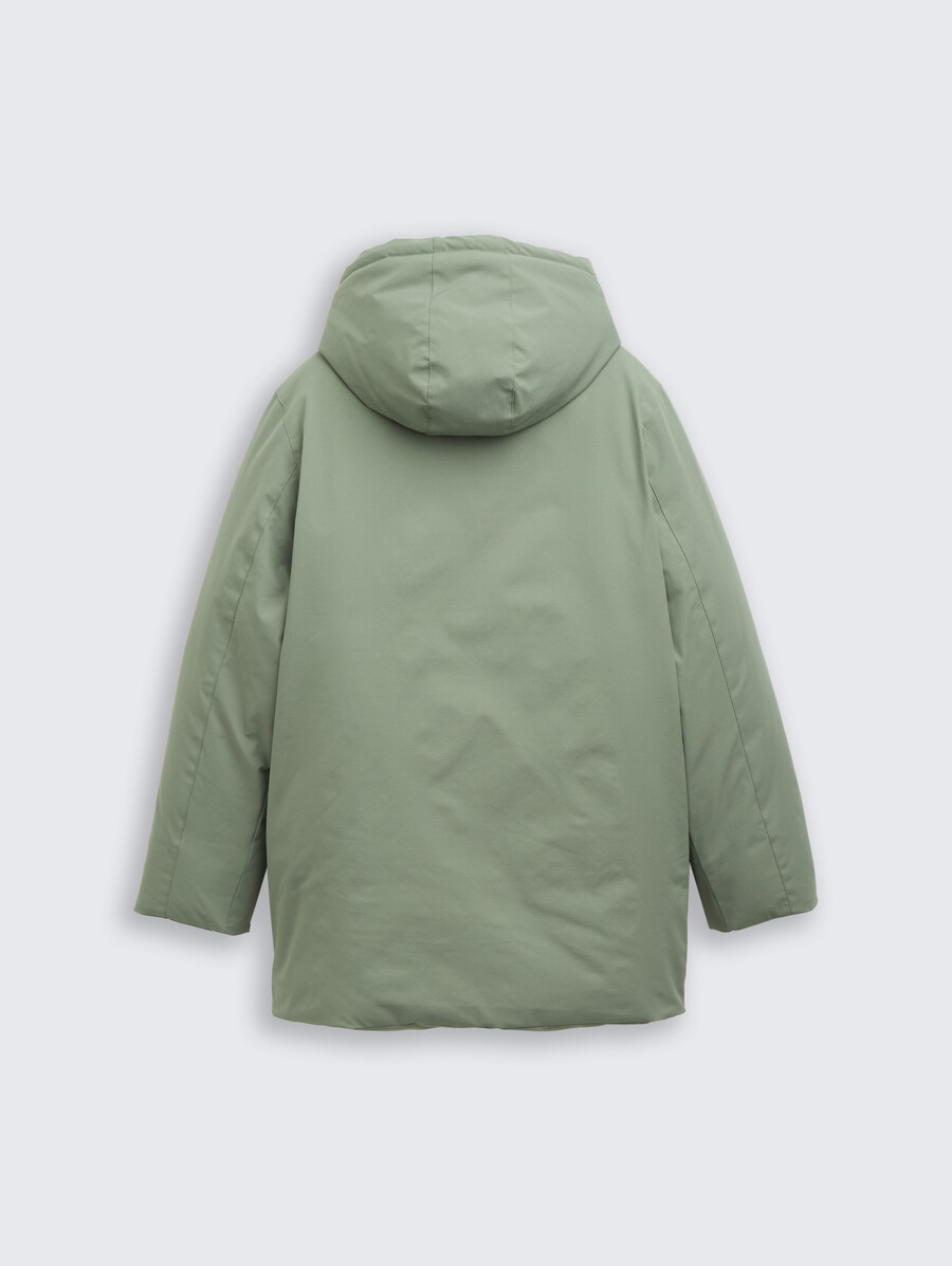 parka artico con cappuccio
