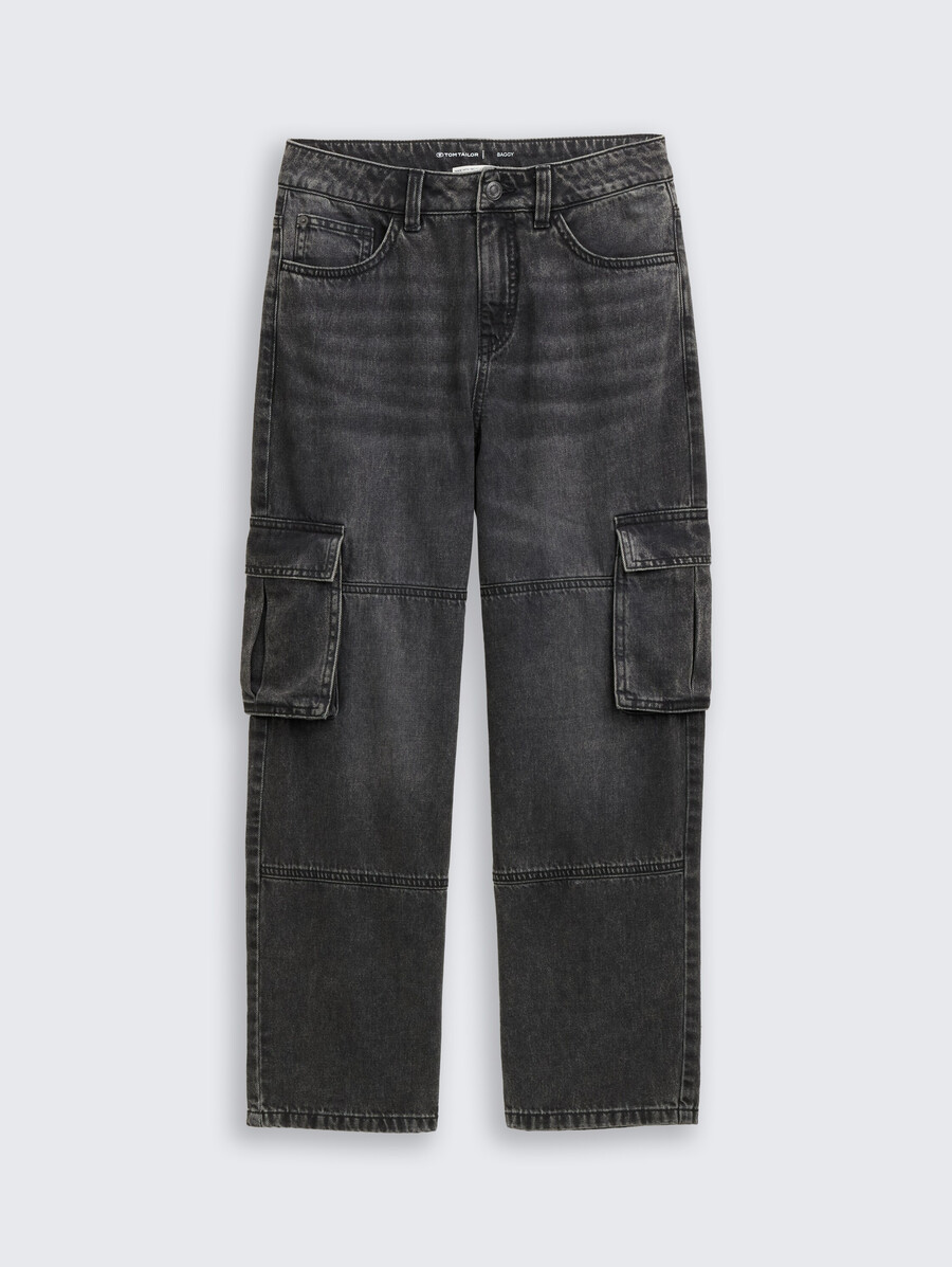 jeans cargo larghi