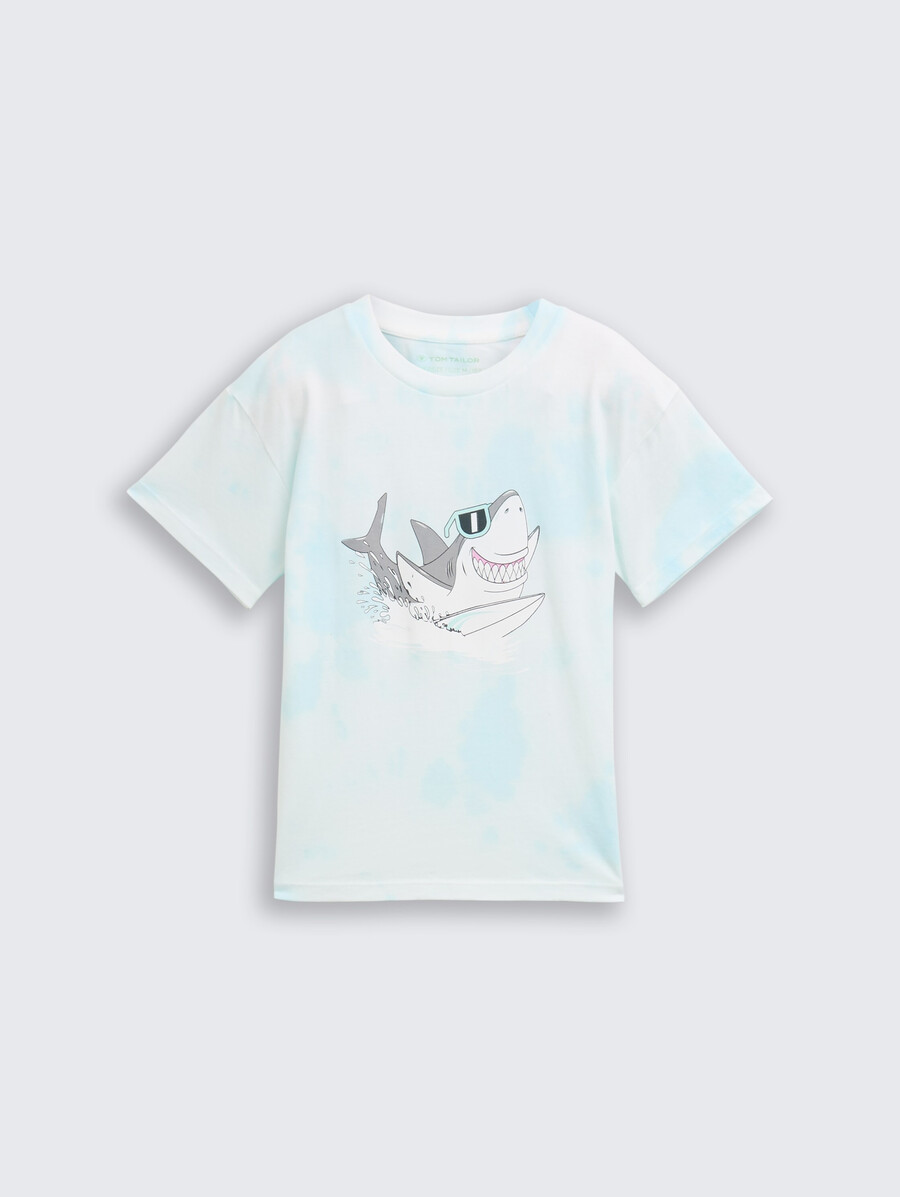 t-shirt oversize con stampa