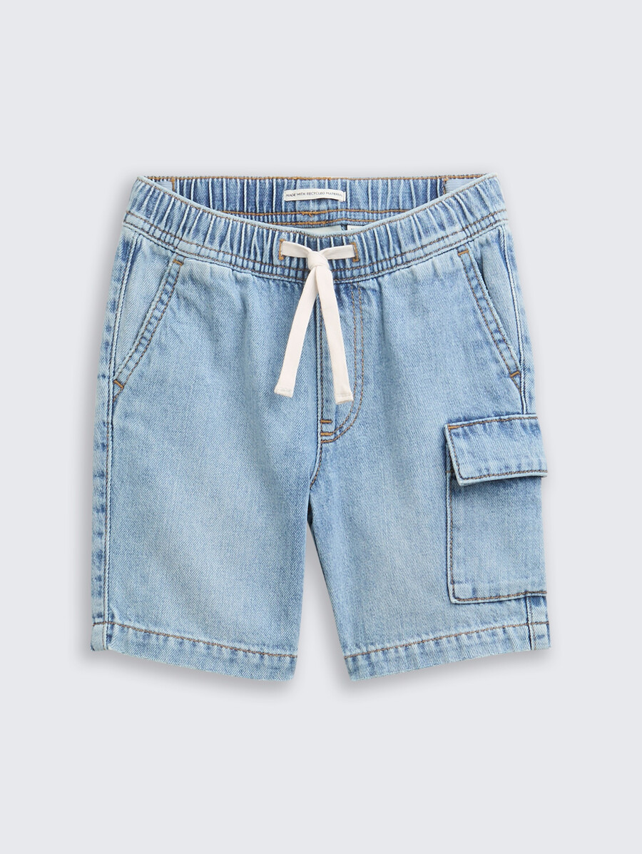 pantaloncini di jeans con coulisse