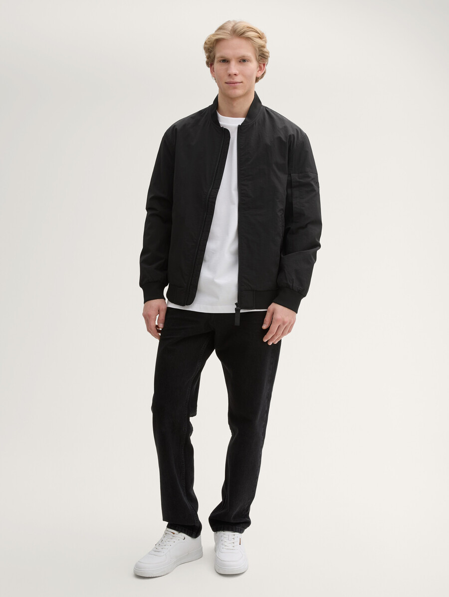 giubbotto bomber con tasche