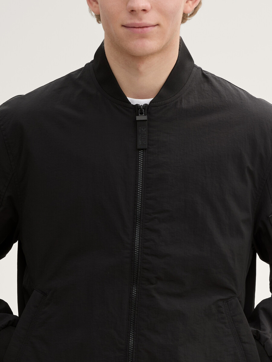 giubbotto bomber con tasche