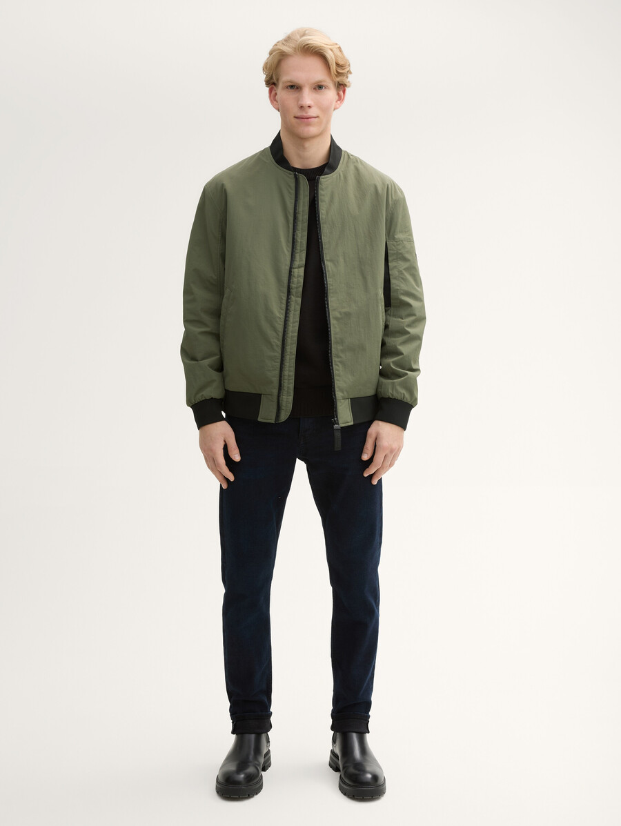 giubbotto bomber con tasche