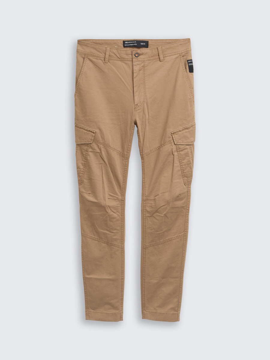 pantaloni cargo affusolati regolari