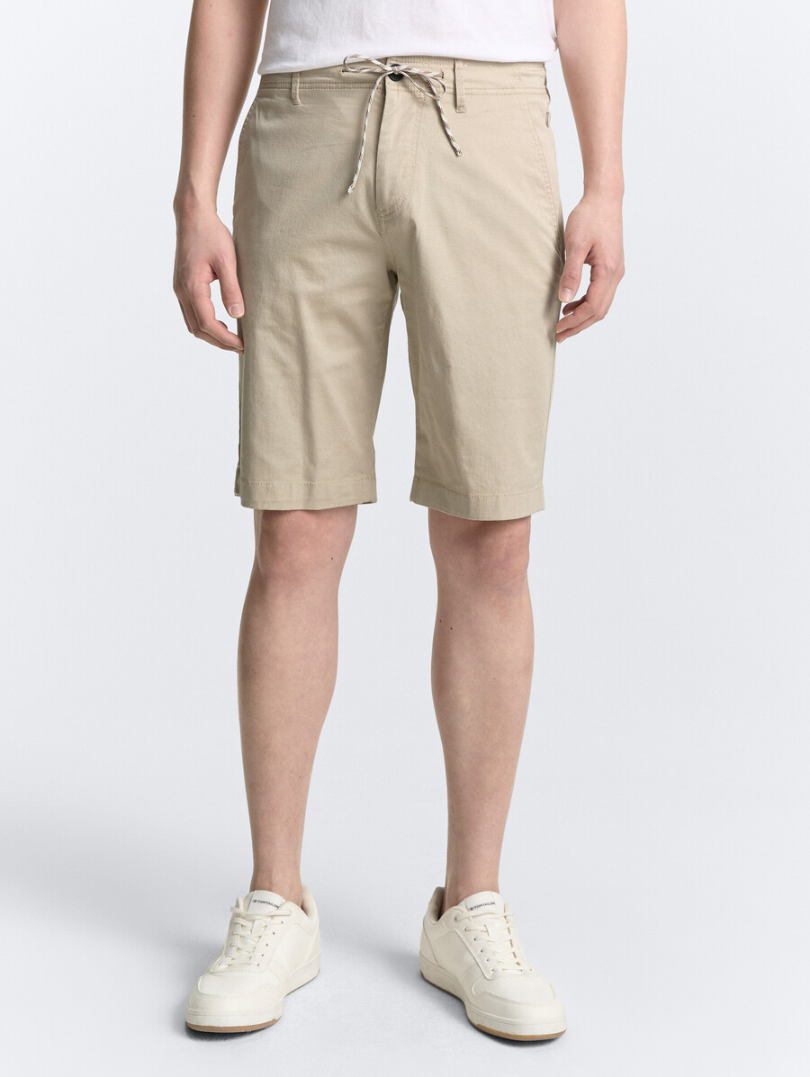 pantaloncini chino leggeri con coulisse