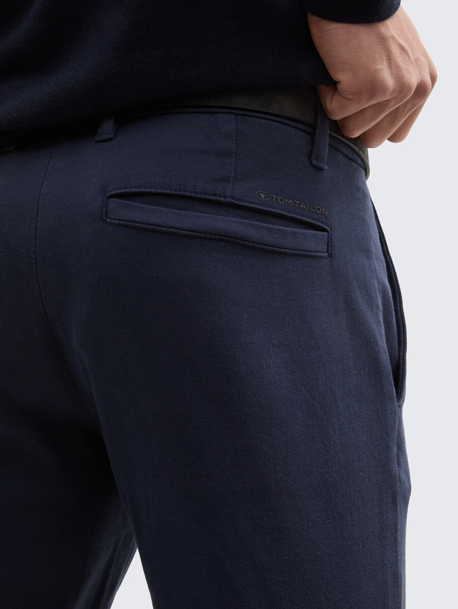 pantaloni chino tttravis slim con cintura
