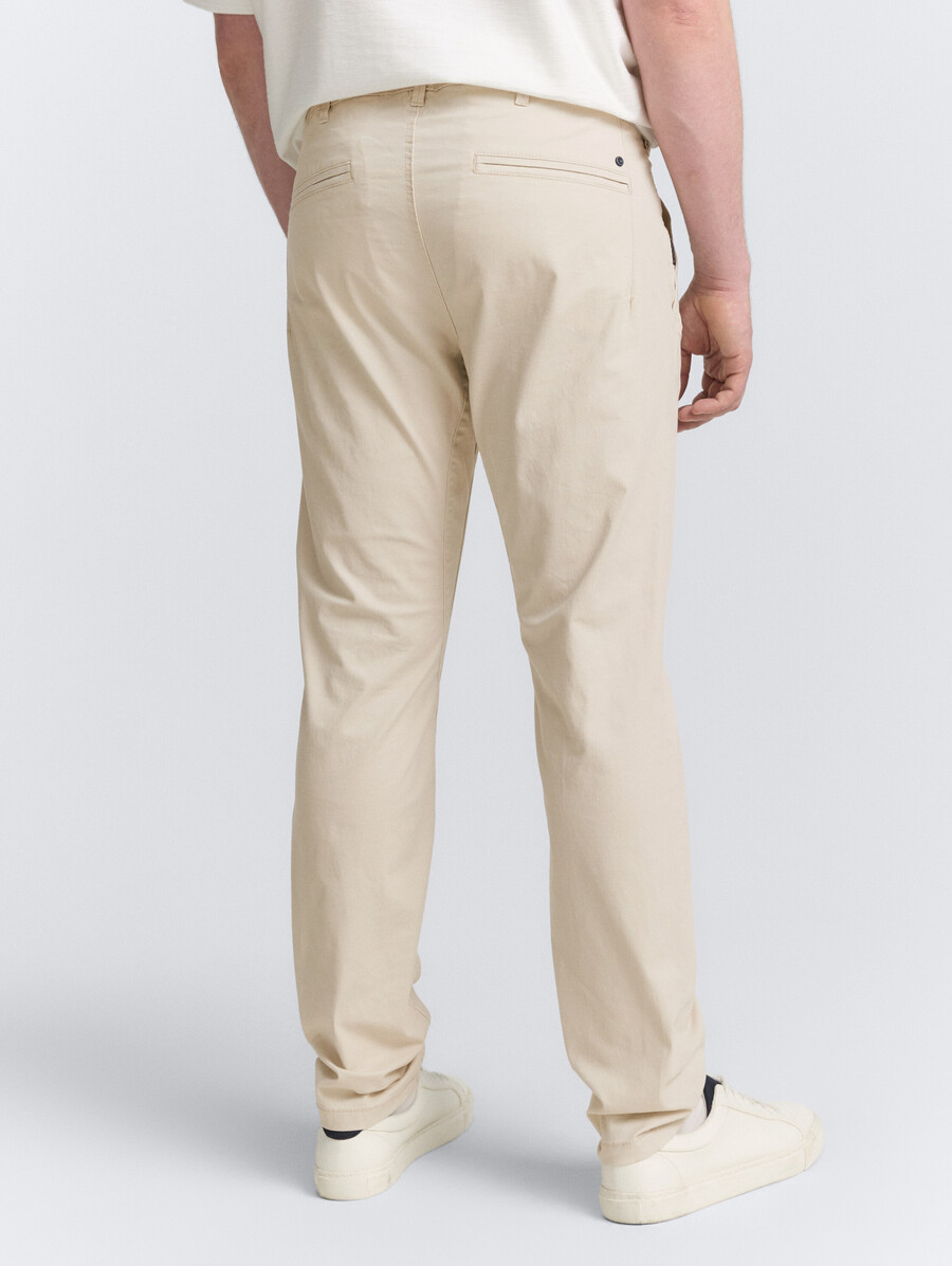 taglie forti - pantaloni chino affusolati