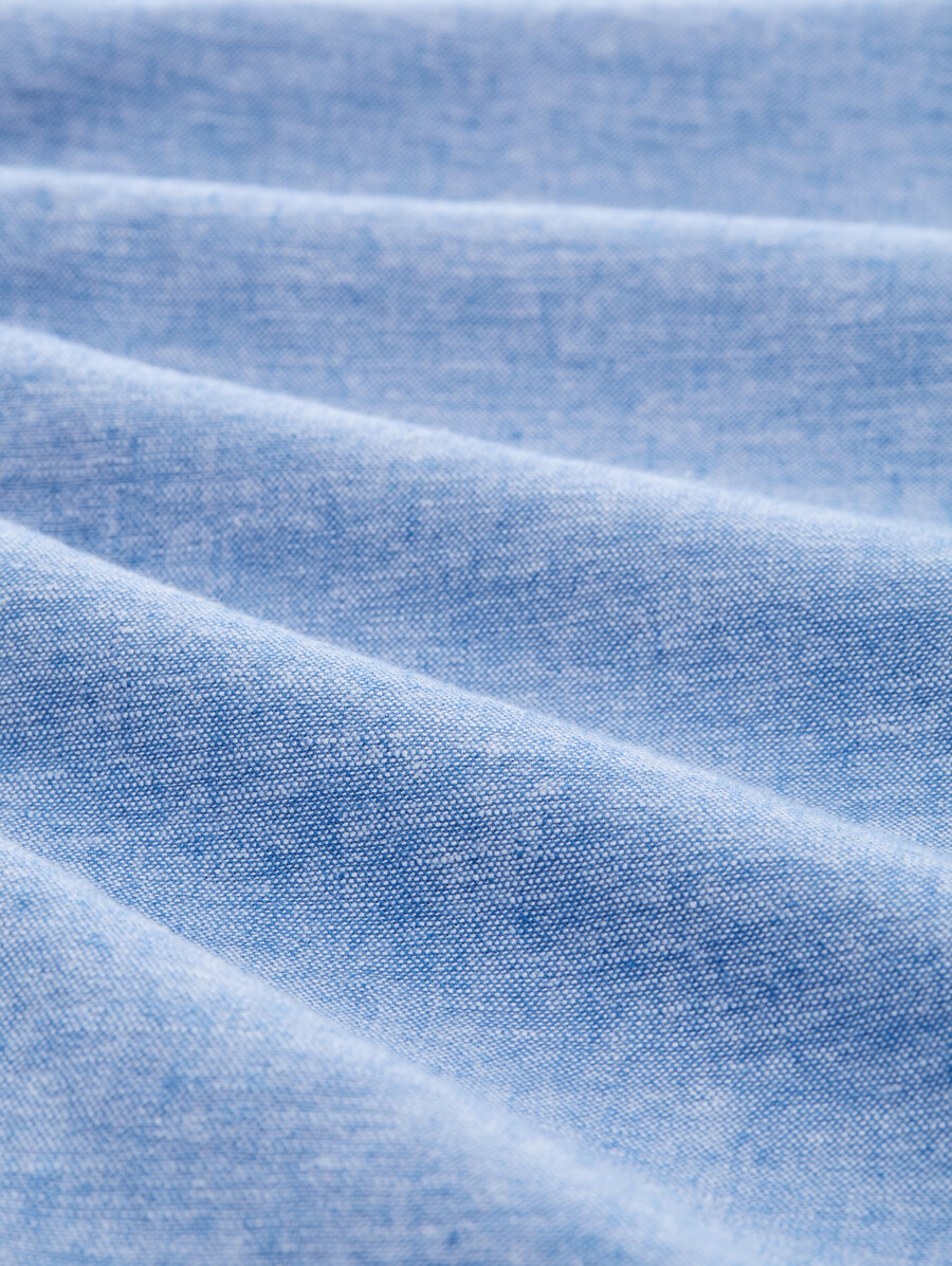 pantaloni chino regolari con contenuto di lino