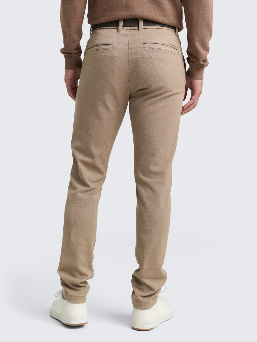 pantaloni chino tttravis slim con cintura