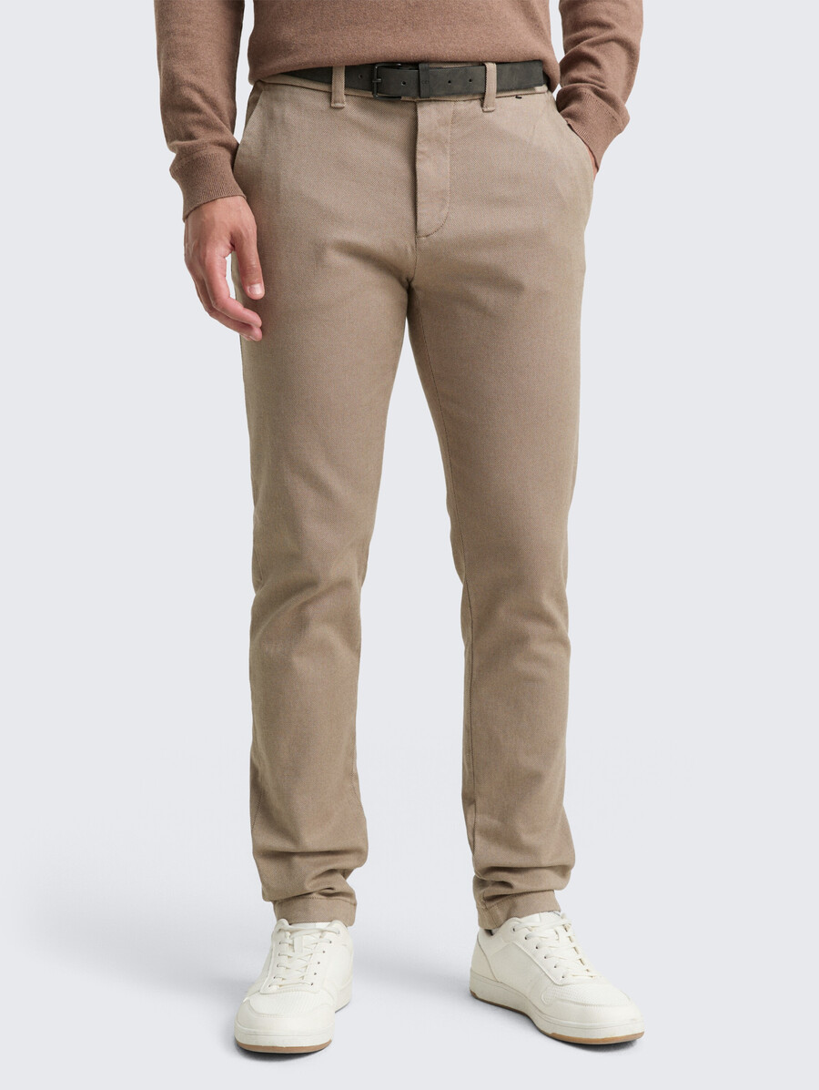 pantaloni chino tttravis slim con cintura