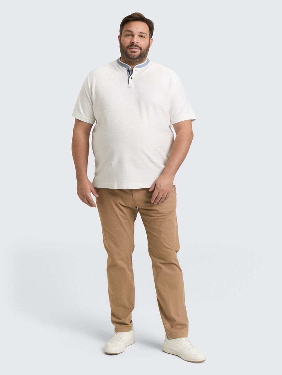 taglie forti - pantaloni chino affusolati