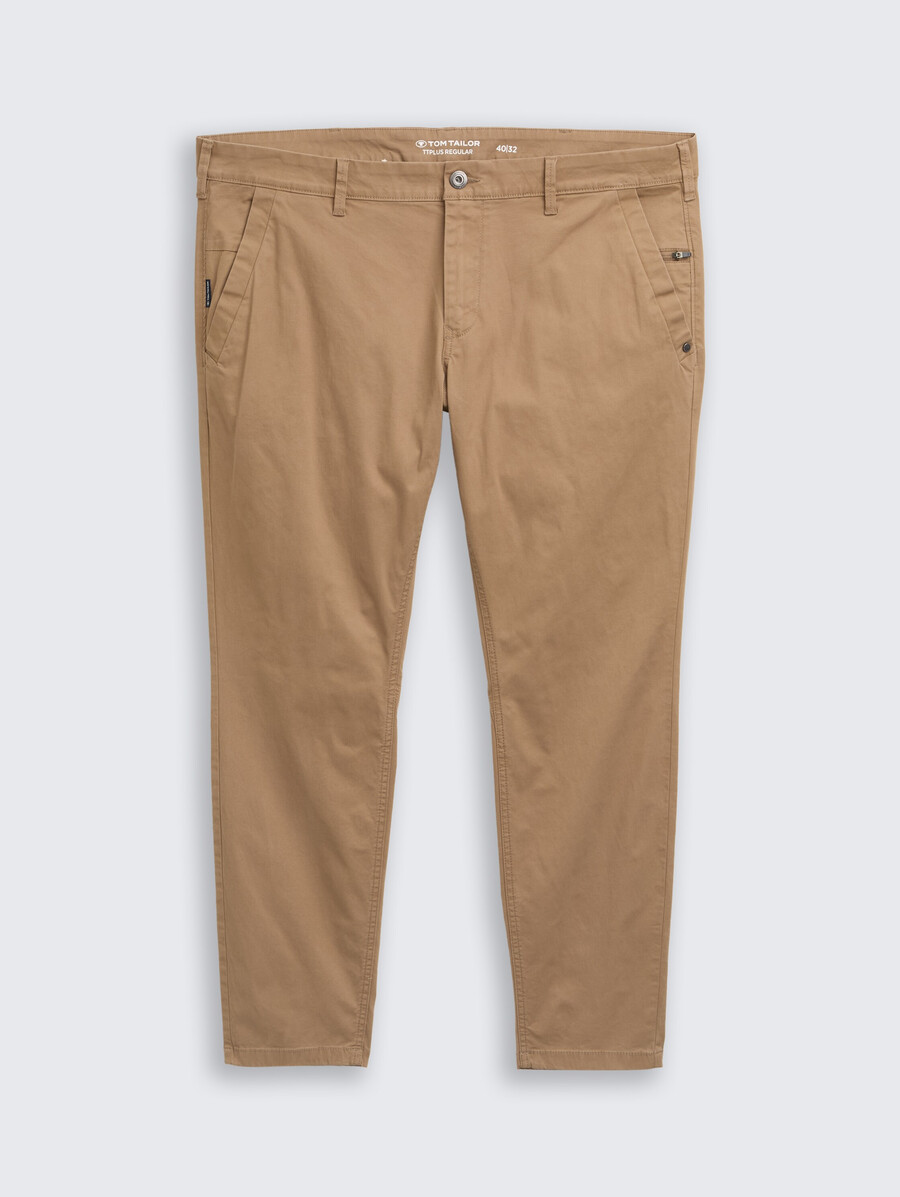 taglie forti - pantaloni chino affusolati