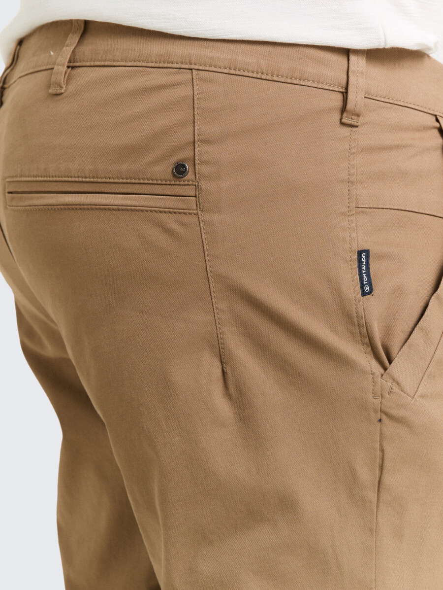 taglie forti - pantaloni chino affusolati