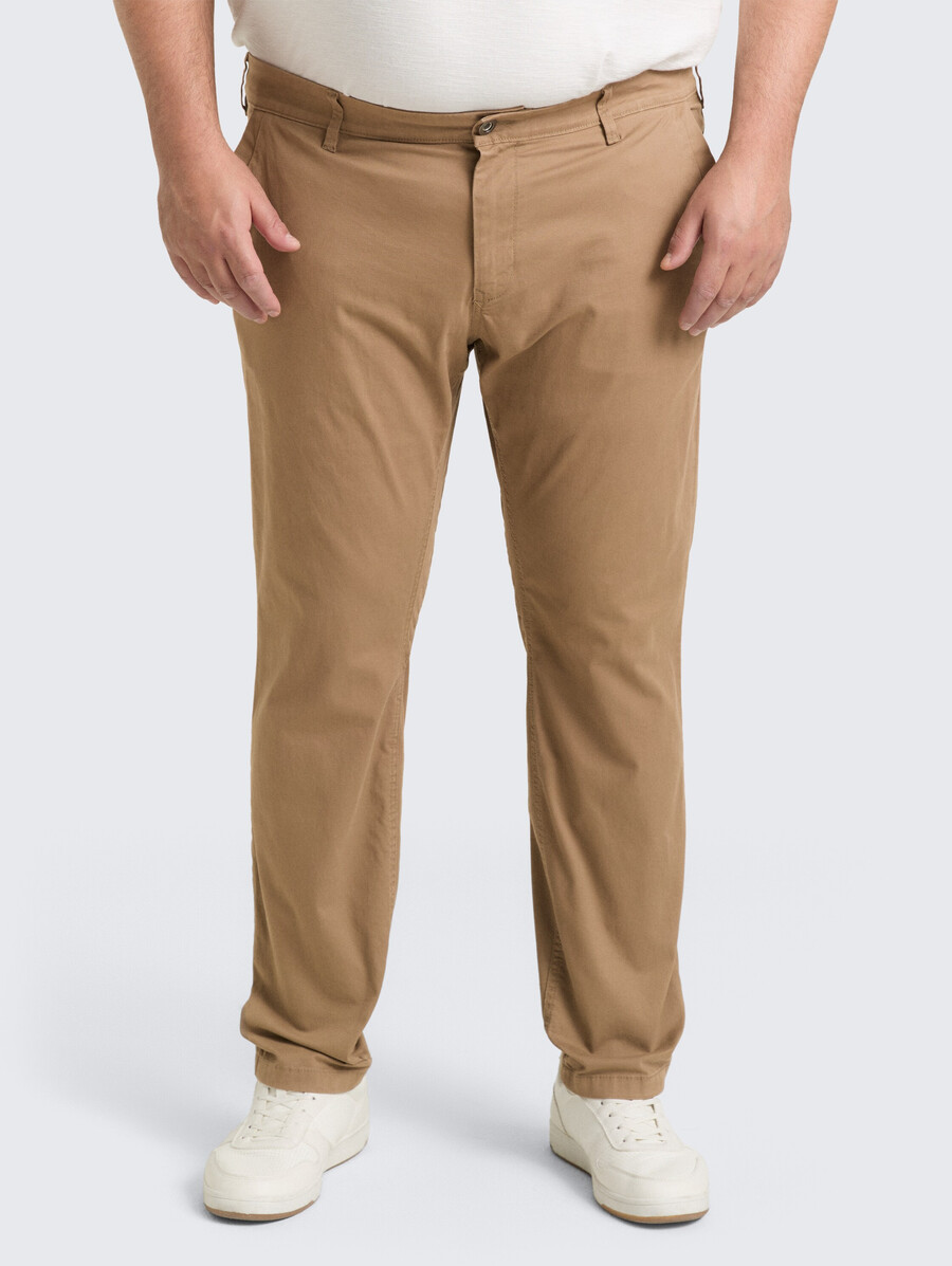 taglie forti - pantaloni chino affusolati