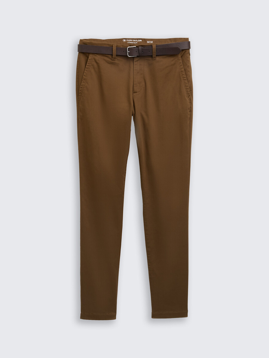 tttravis slim chino con cintura