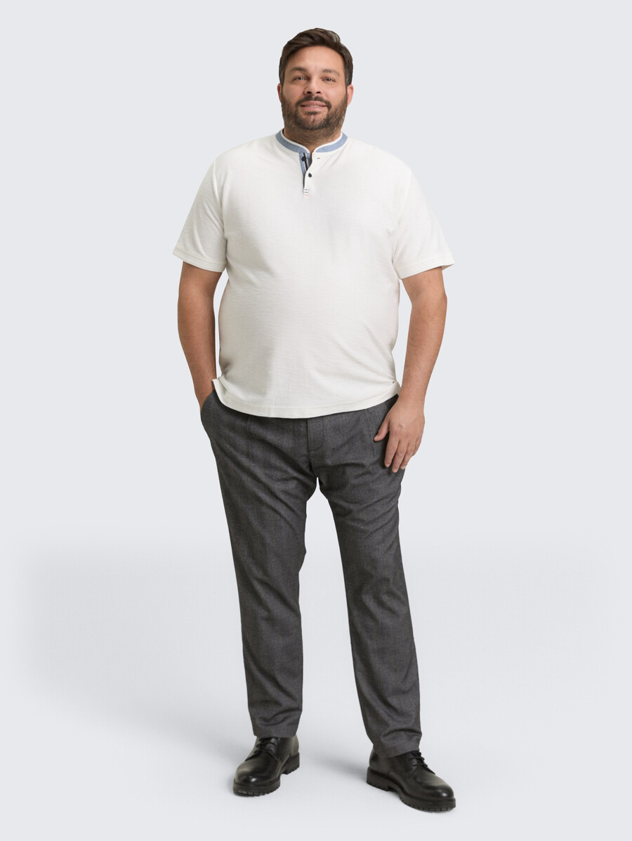 taglie forti - pantaloni chino regular fit