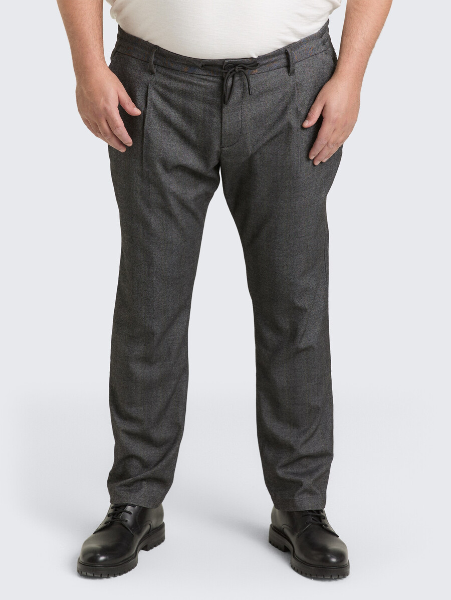 taglie forti - pantaloni chino regular fit