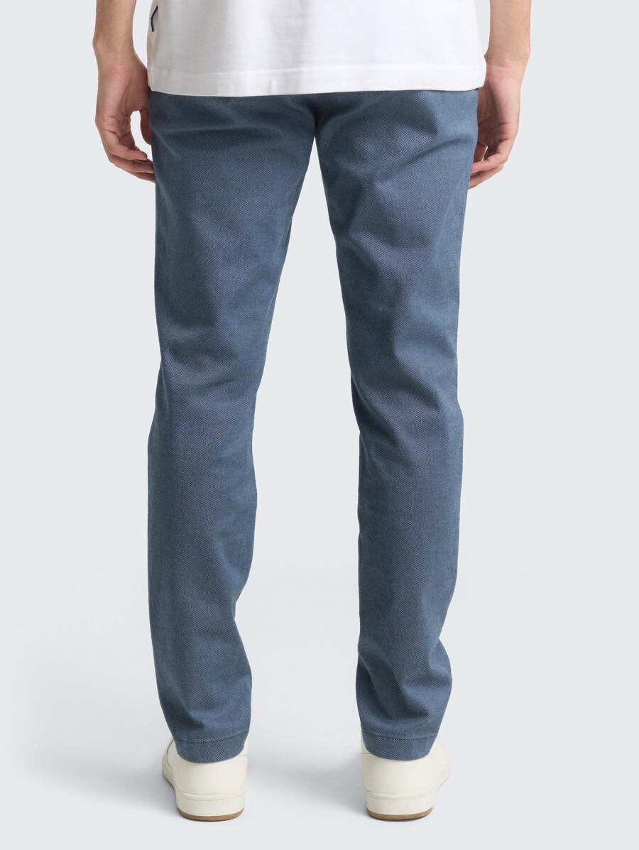 pantaloni chino tttravis slim con cintura