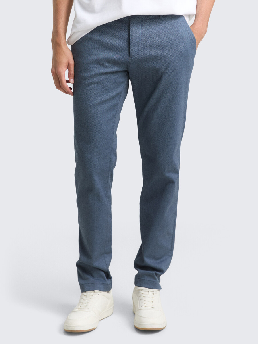 pantaloni chino tttravis slim con cintura