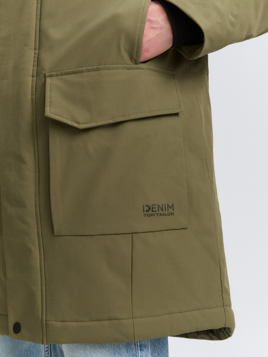 parka con funzione idrorepellente
