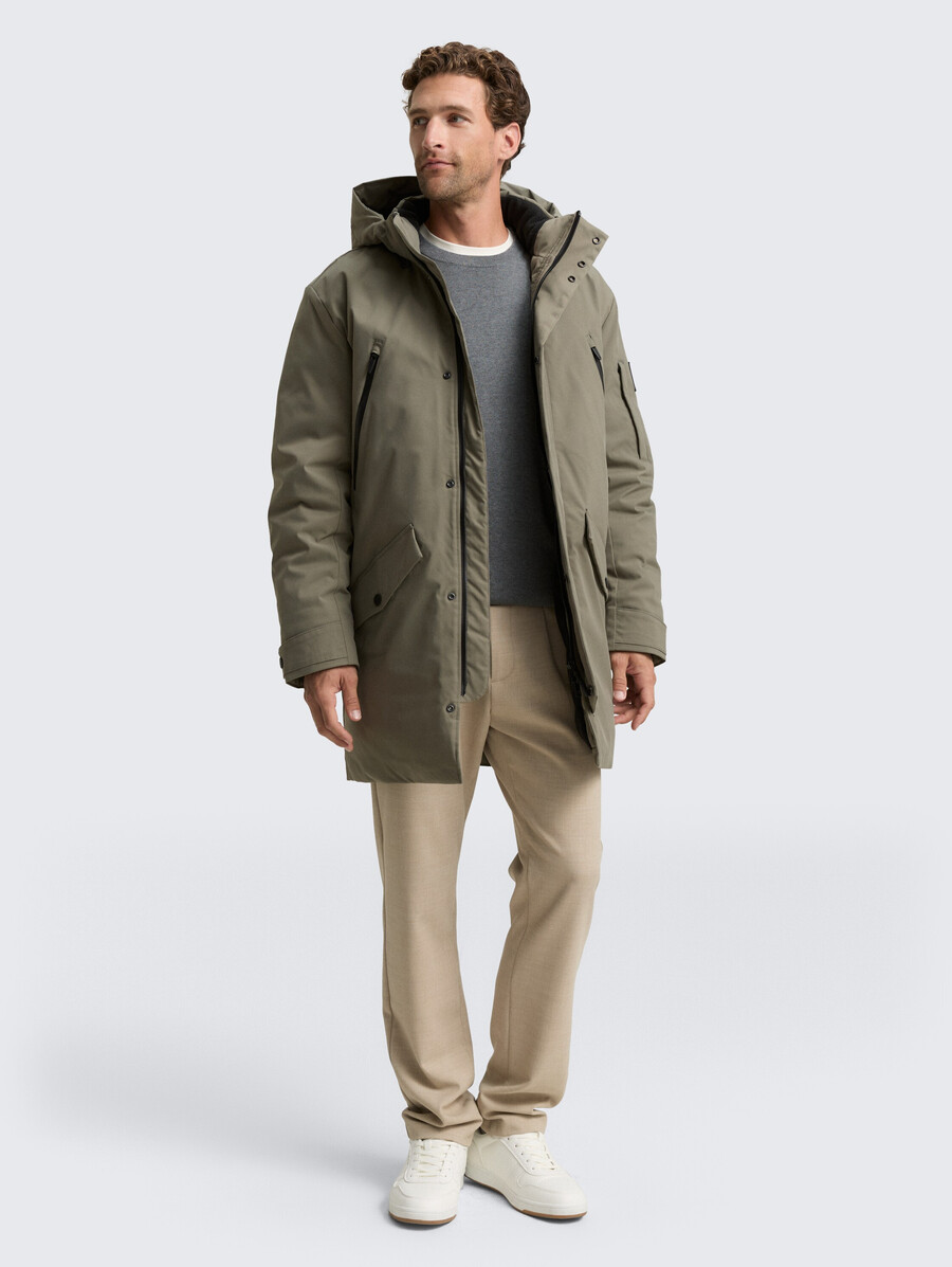 parka tt.pro.tech con cappuccio staccabile