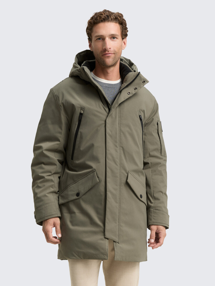 parka tt.pro.tech con cappuccio staccabile