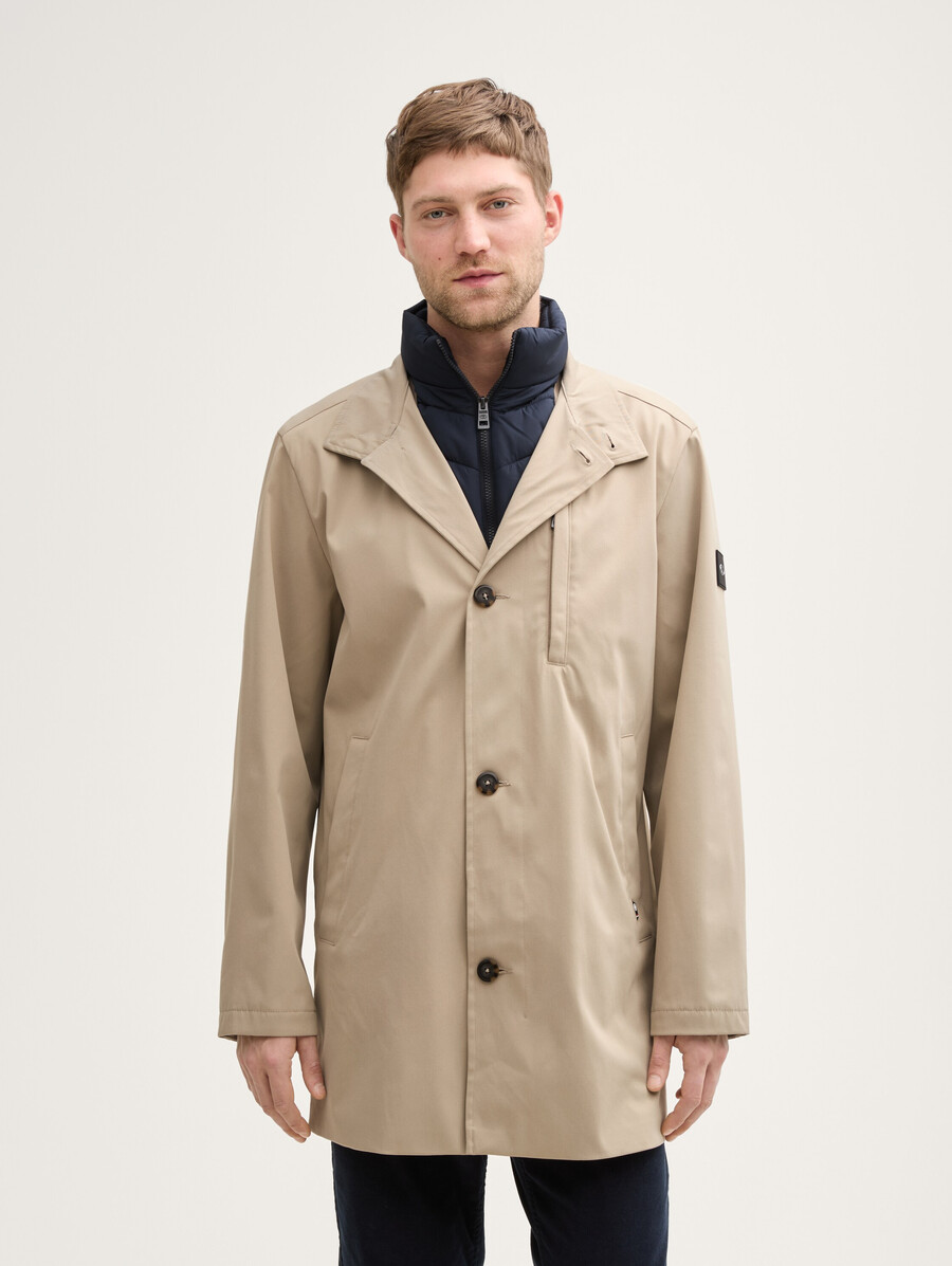 cappotto 2 in 1 con inserto rimovibile