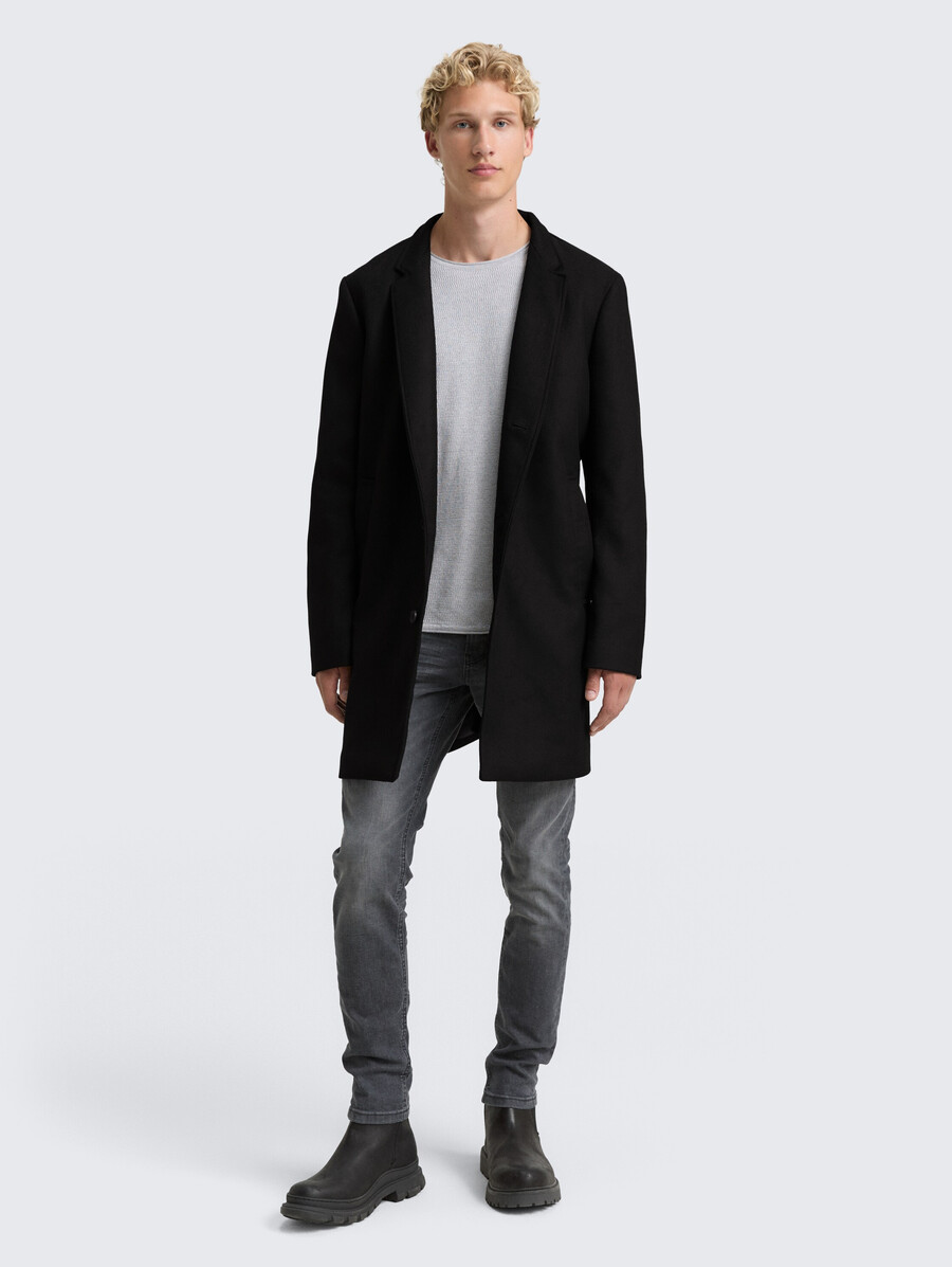 cappotto effetto lana