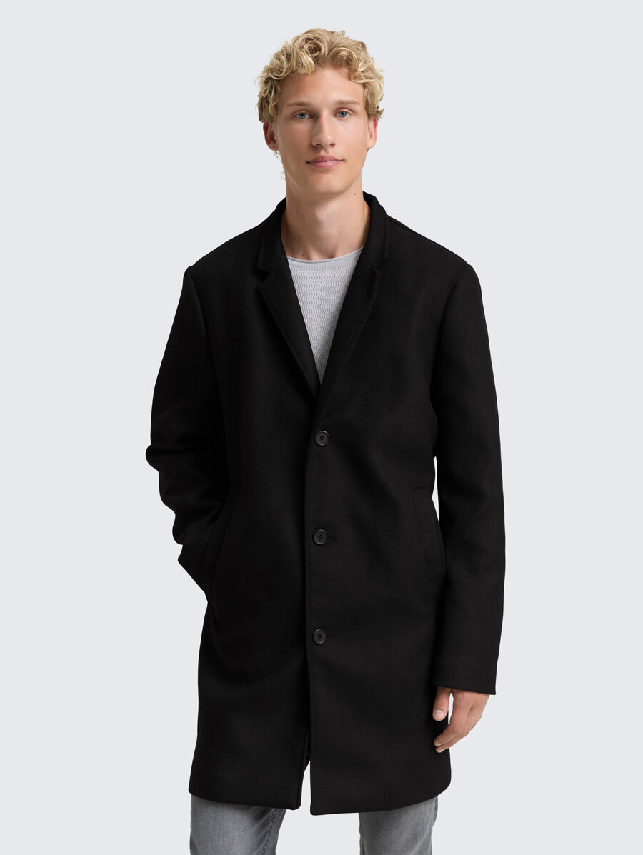 cappotto effetto lana