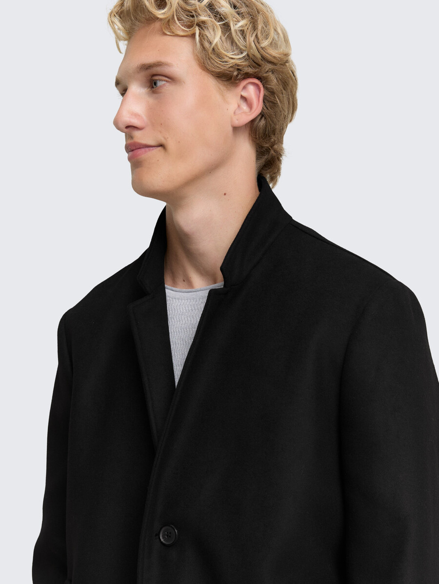 cappotto effetto lana