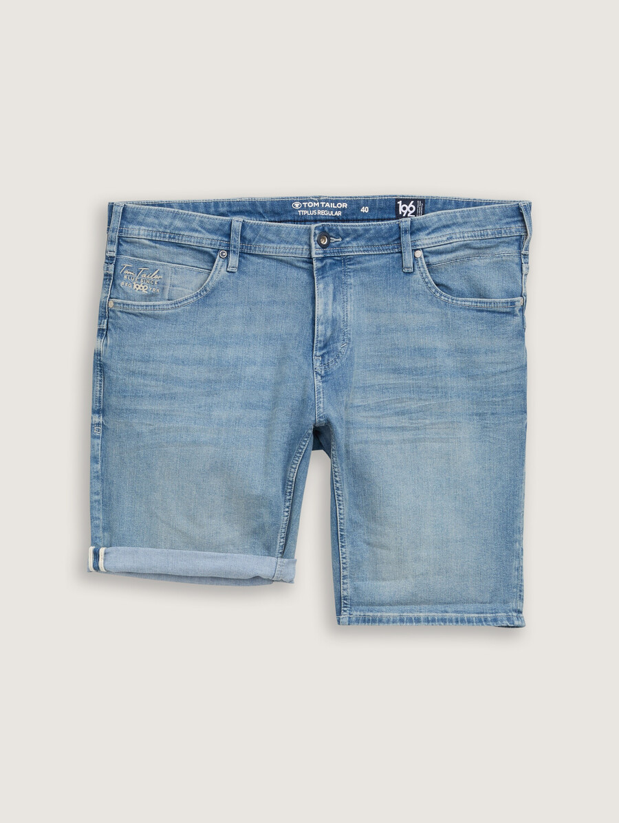 taglie forti - shorts in denim ttplus regular fit