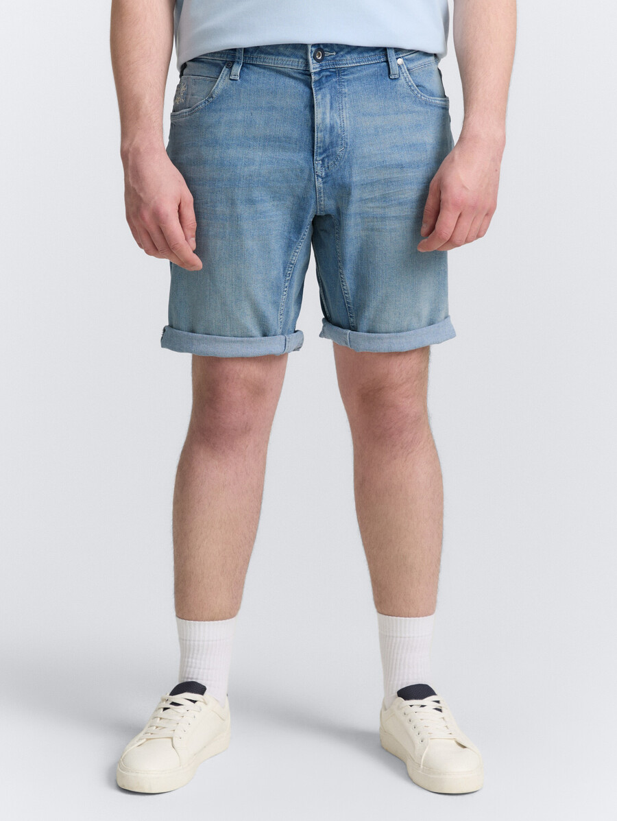 taglie forti - shorts in denim ttplus regular fit