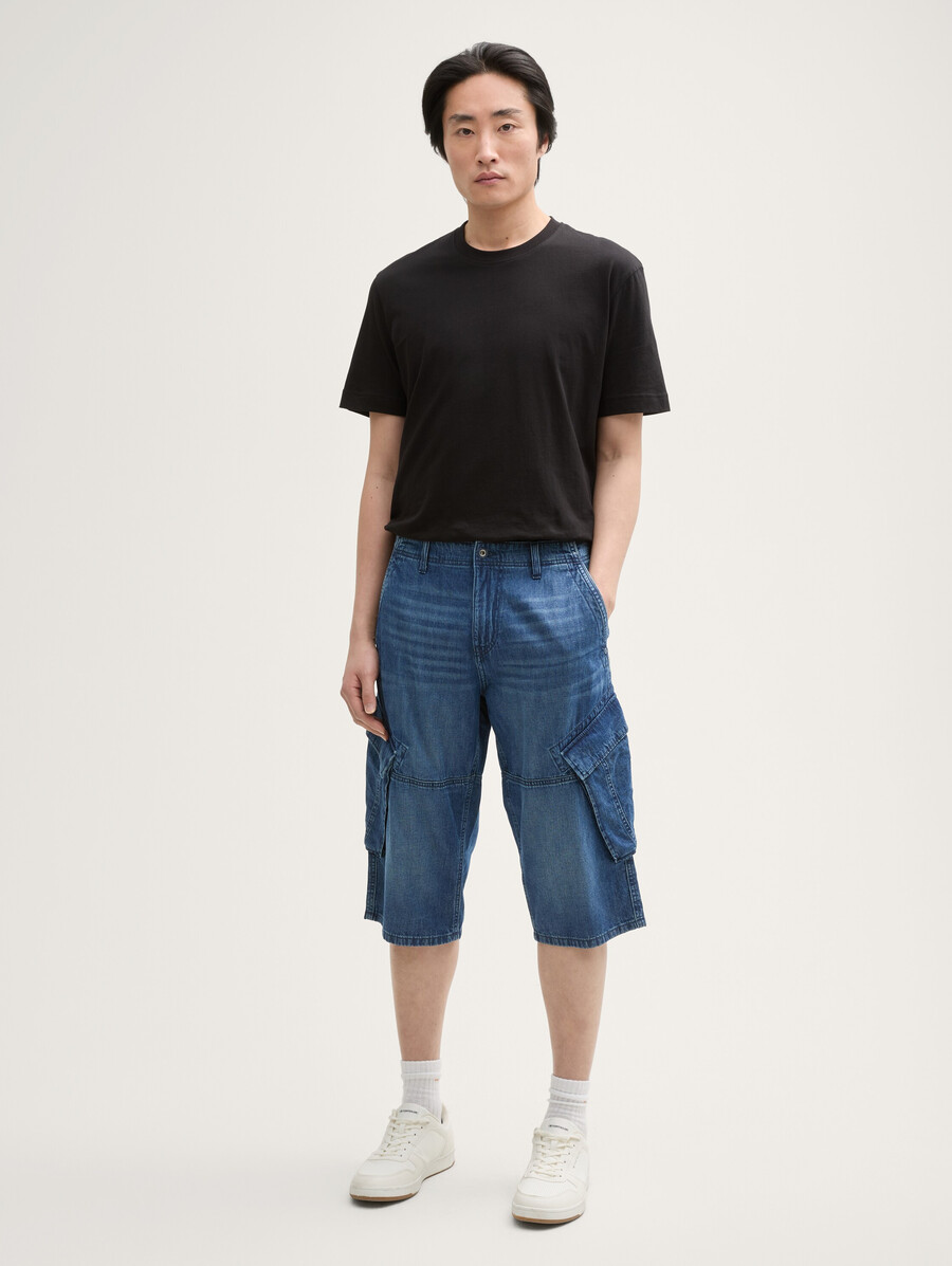 ttmorris pantaloncini di jeans overknee rilassati