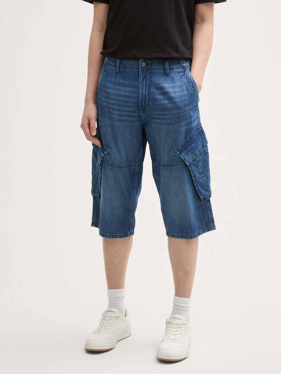 ttmorris pantaloncini di jeans overknee rilassati