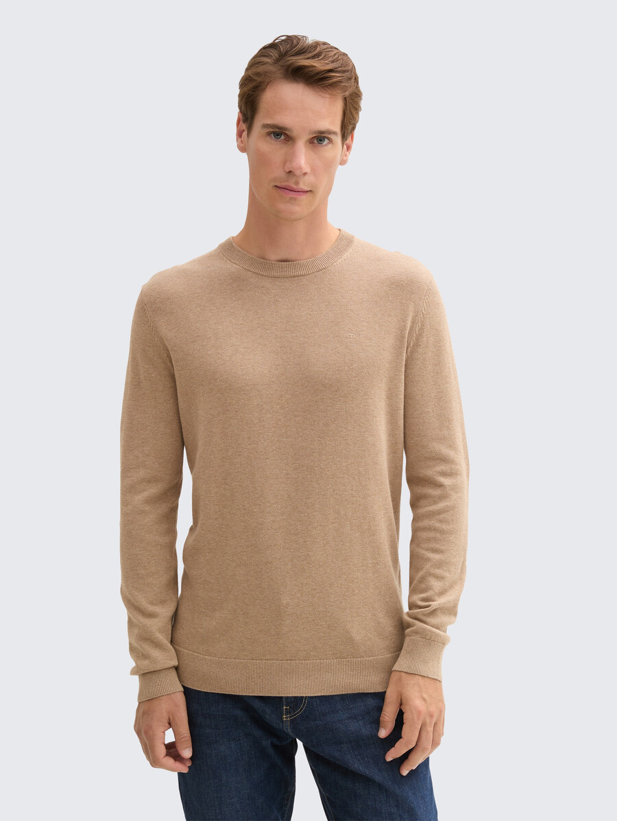 maglione in maglia di cotone