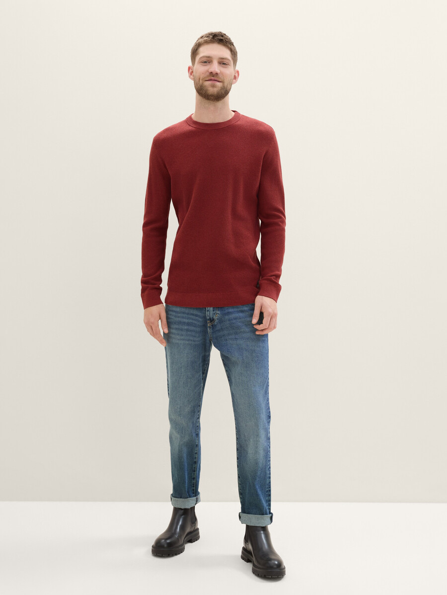 maglione in maglia di cotone
