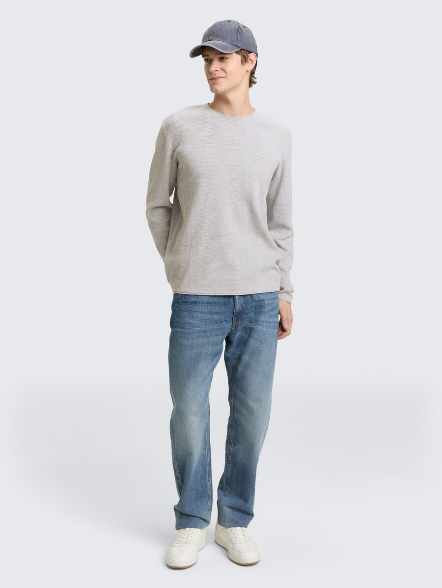 maglione in maglia di cotone