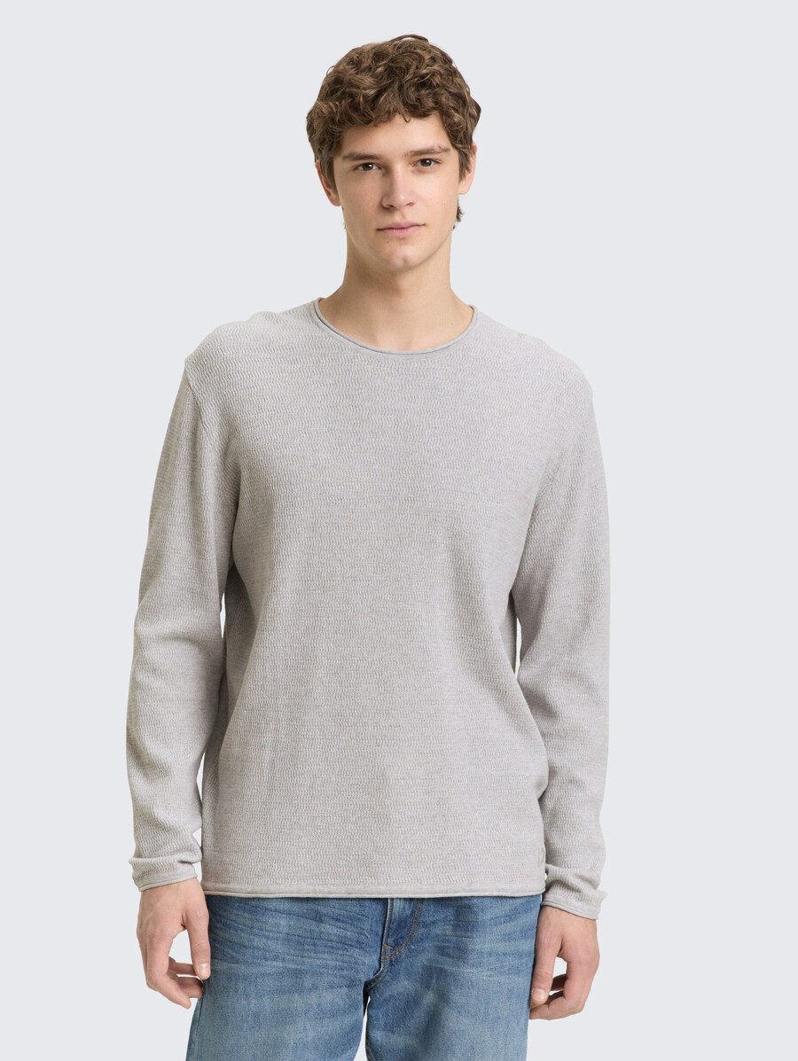 maglione in maglia di cotone