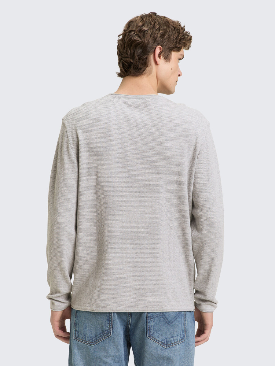 maglione in maglia di cotone