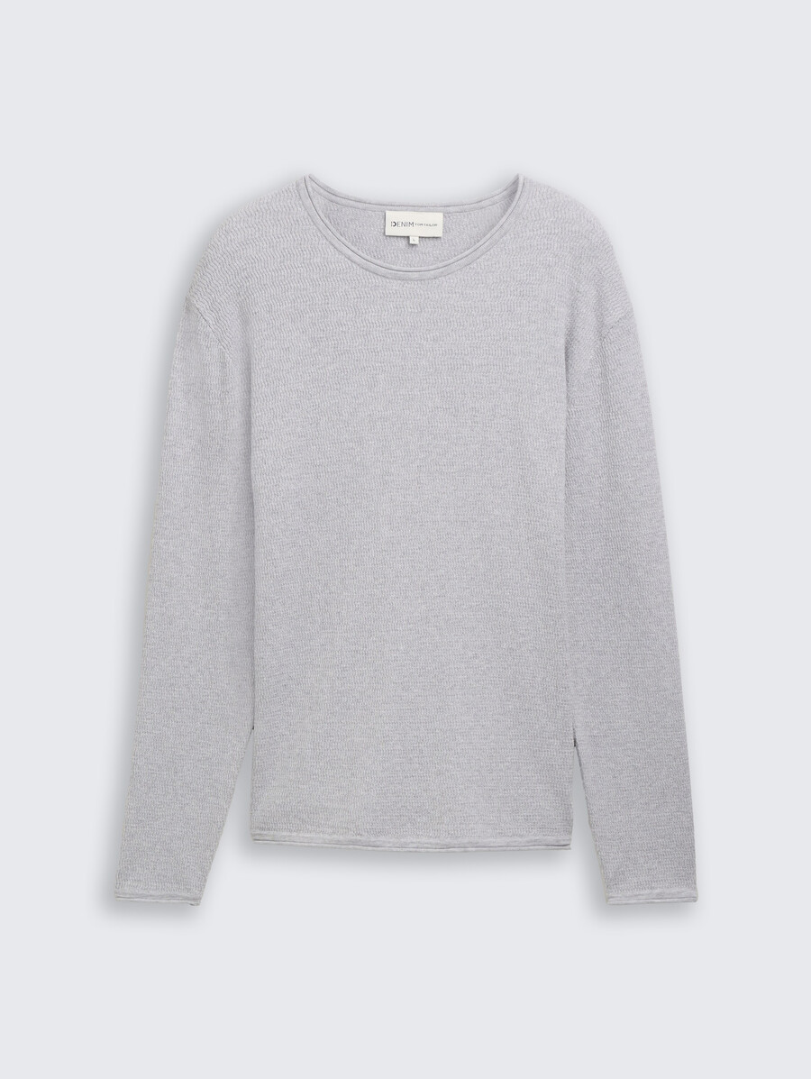 maglione in maglia di cotone
