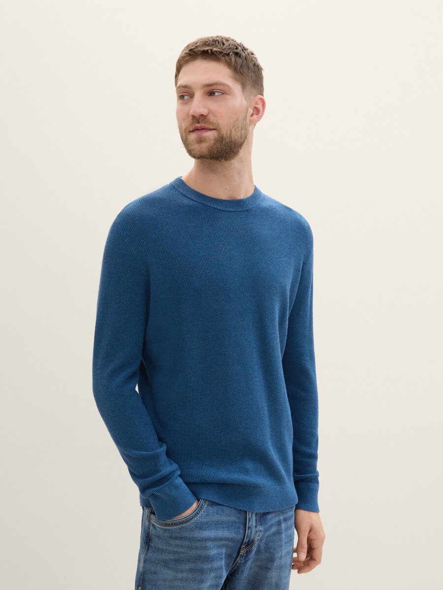 maglione in maglia di cotone