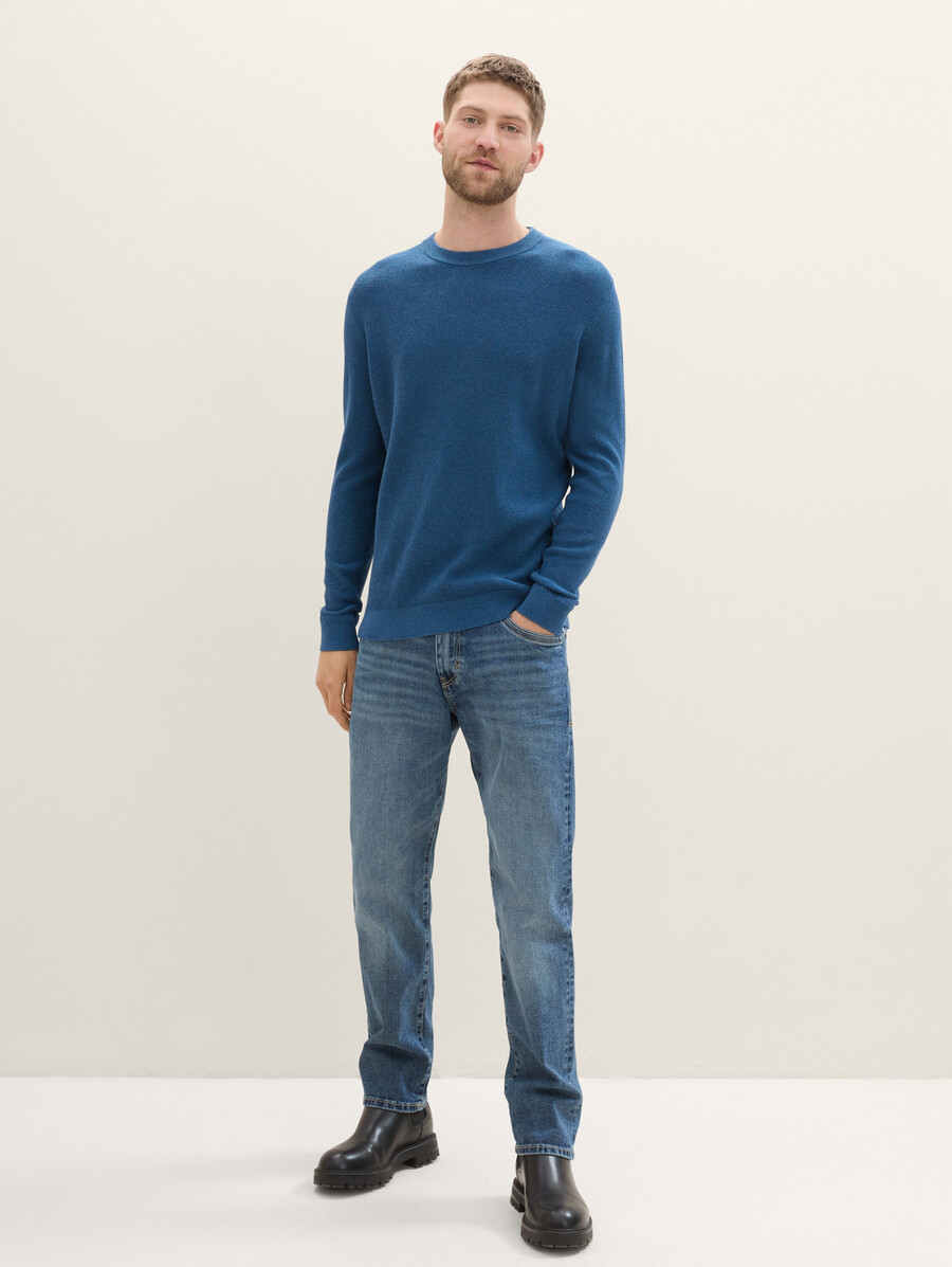 maglione in maglia di cotone