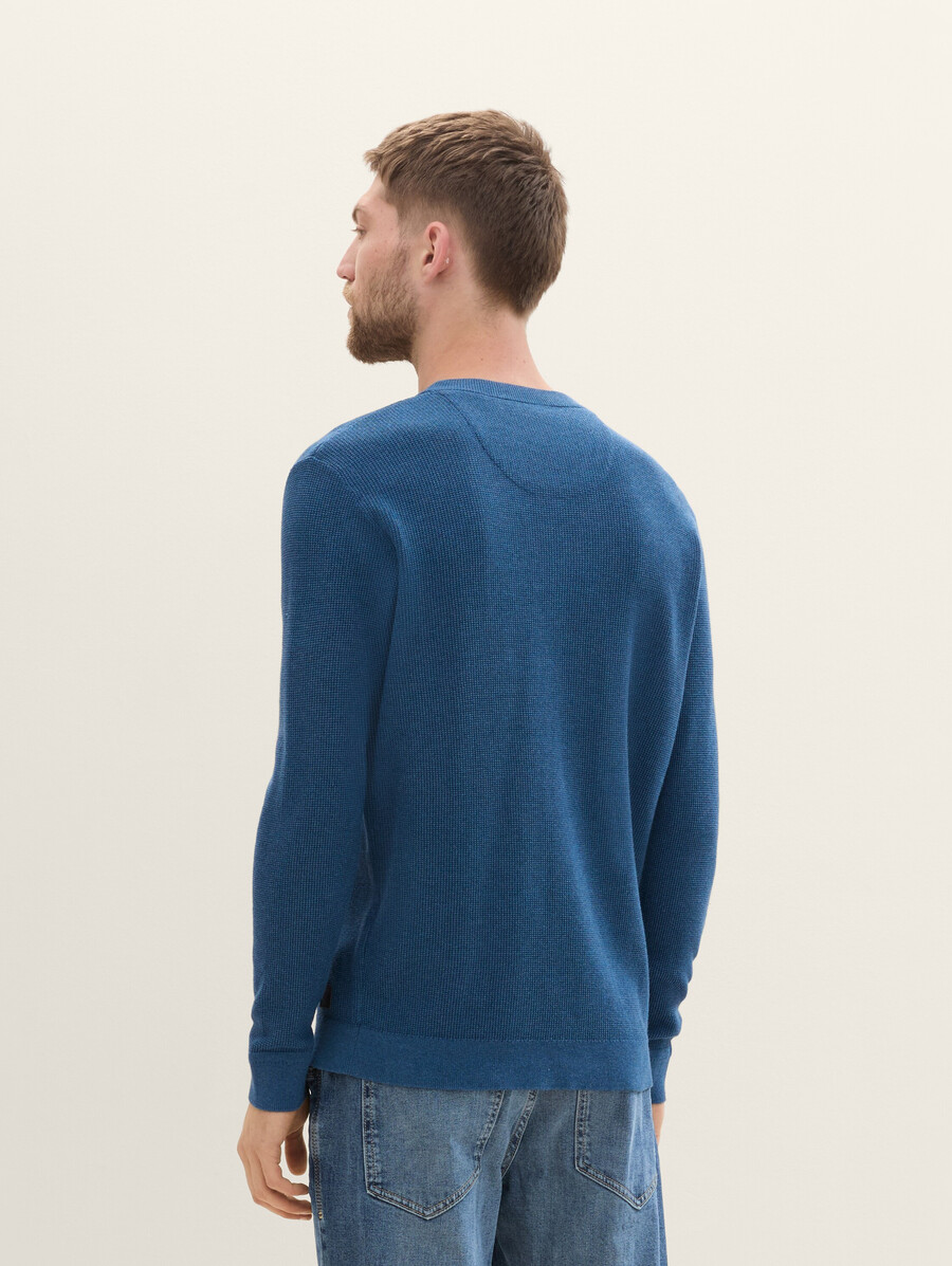 maglione in maglia di cotone