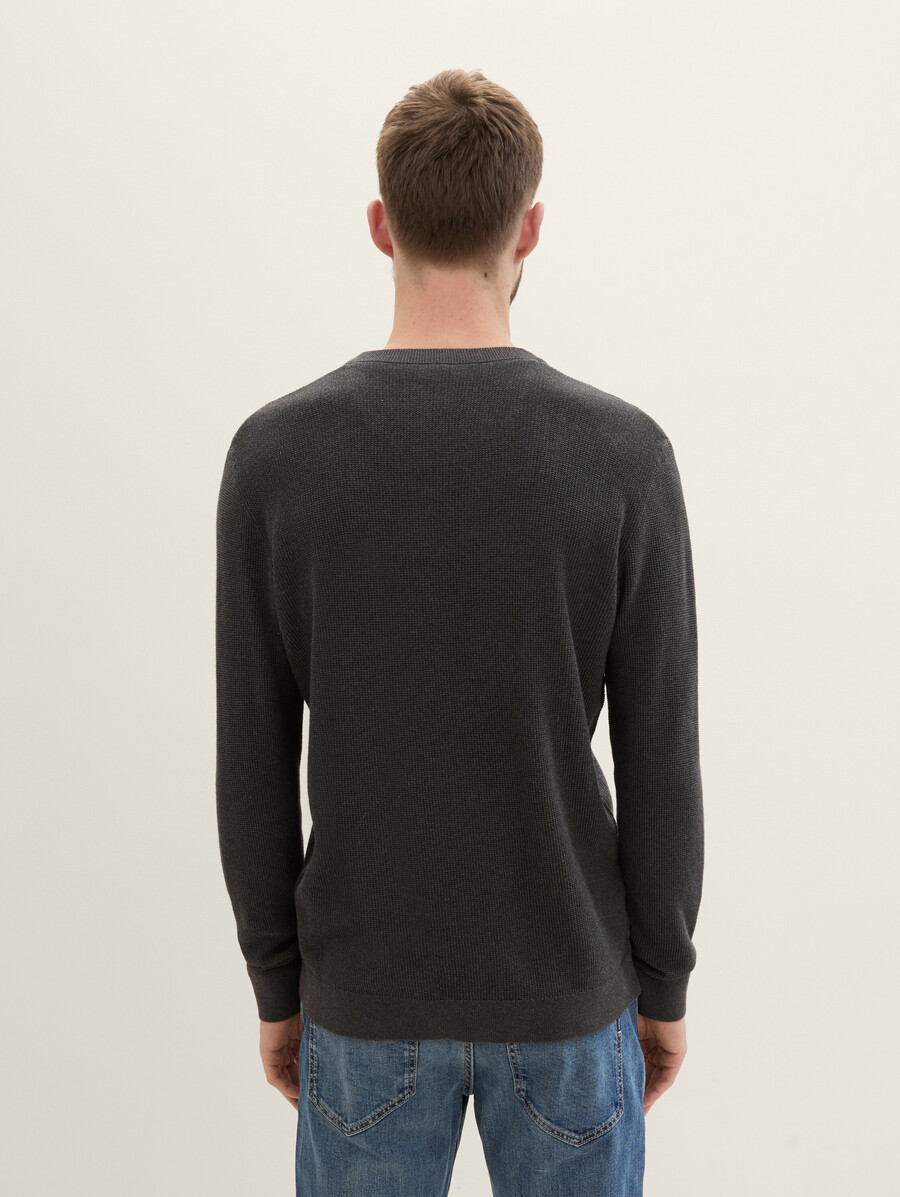 maglione in maglia di cotone