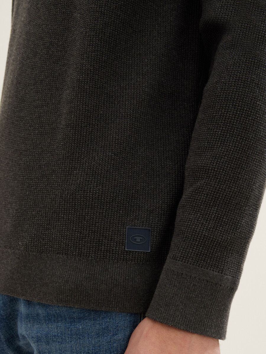 maglione in maglia di cotone