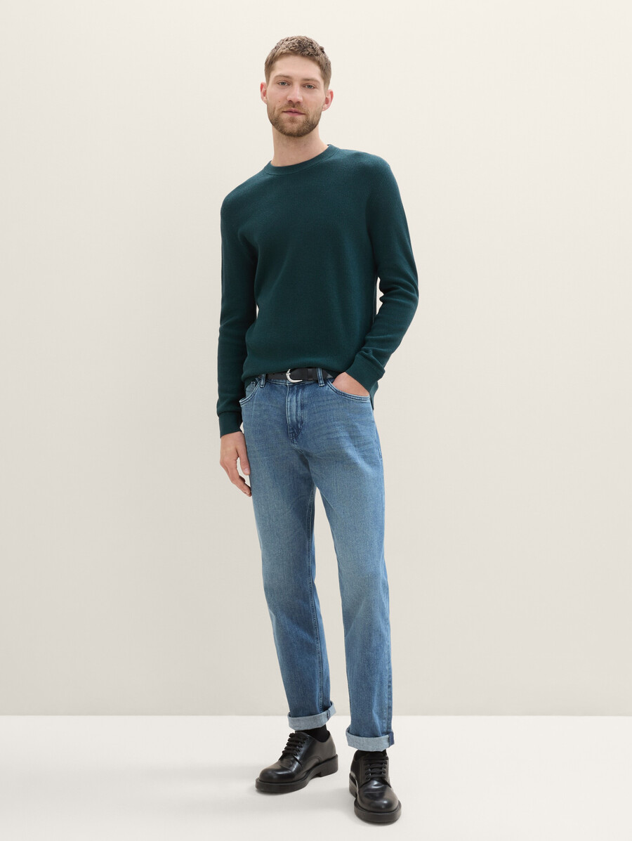 maglione in maglia di cotone